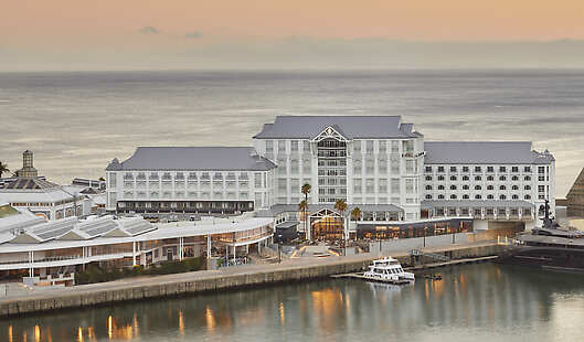 Aerial View of InterContinental Table Bay Cape Town