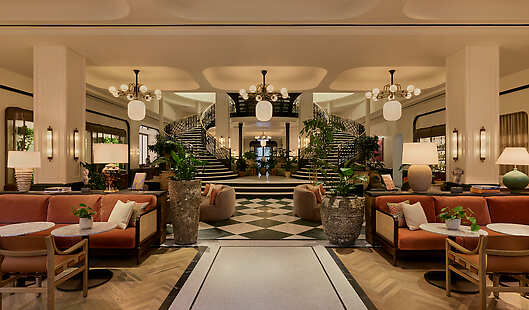 Lobby Lounge and Staircase