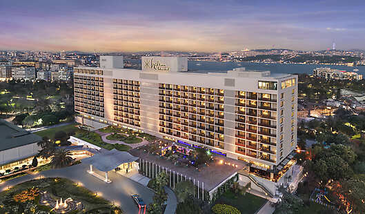 Aerial View of Hilton Istanbul Bosphorus

