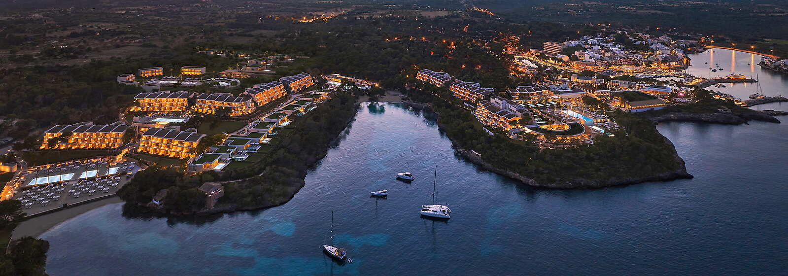 Aerial View of Ikos Porto Petro