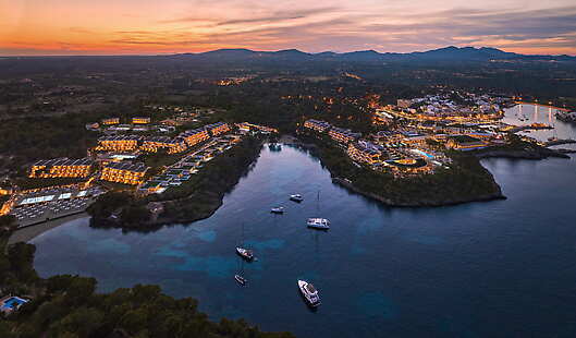 Aerial View of Ikos Porto Petro