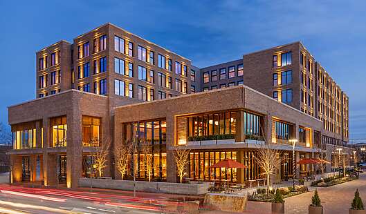 Exterior of The Compton Bentonville