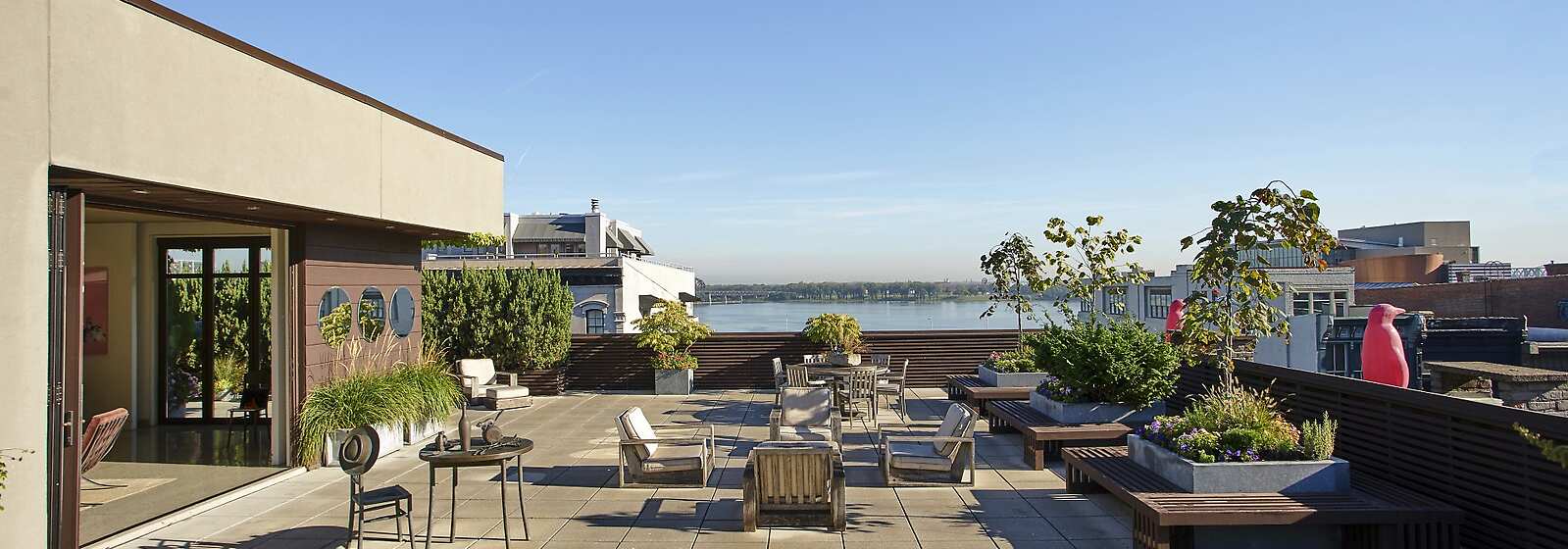 Rooftop Apartment Terrace