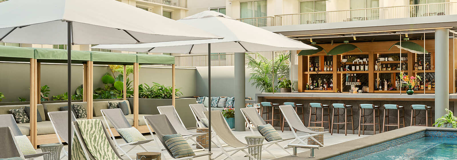 The Backyard Pool and Bar