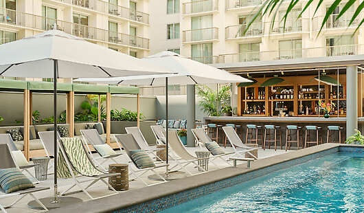 The Backyard Pool and Bar