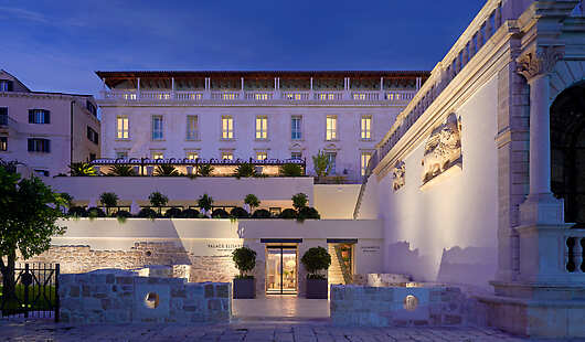 Exterior of Palace Elisabeth, Hvar Hotel