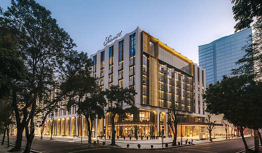 Exterior of Fairmont Hanoi