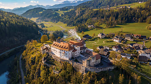 Aerial View of Castel Badia