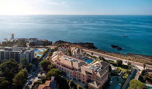 Aerial View of Grande Real Villa Itália Hotel & Spa