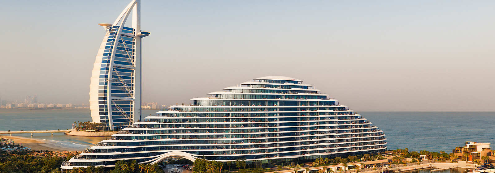 Aerial View of Jumeirah Marsa Al Arab