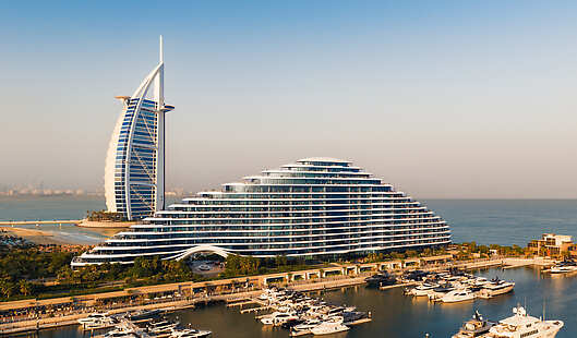 Aerial View of Jumeirah Marsa Al Arab