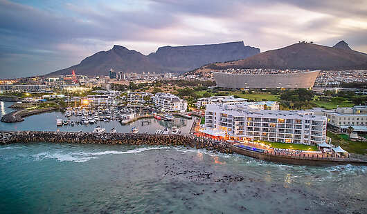 Aerial View of Radisson Collection Hotel, Waterfront Cape Town