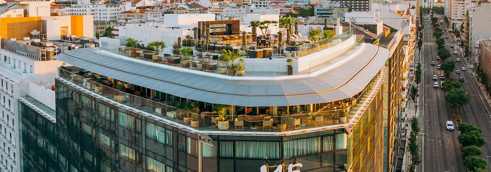 Aerial View of ME Lisbon