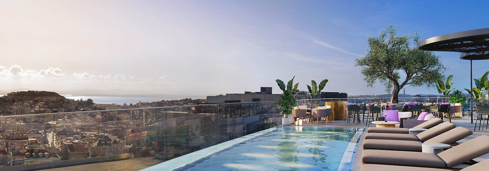Rooftop Swimming Pool