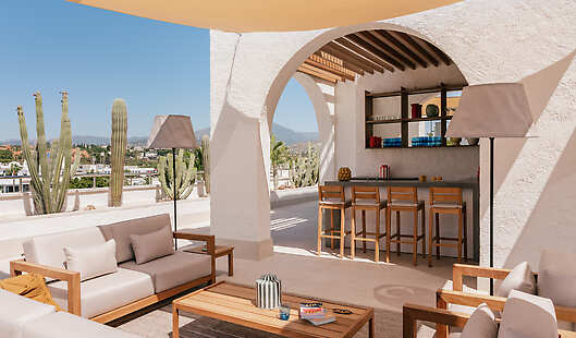 ME Marbella Ultimate ME+ Penthouse Outdoor Terrace