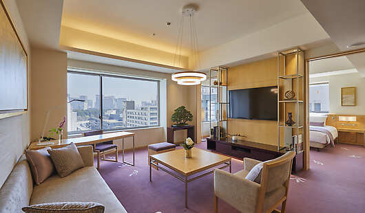Signature Suite Spring Living Area