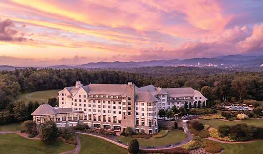 Aerial View of The Inn on Biltmore Estate 