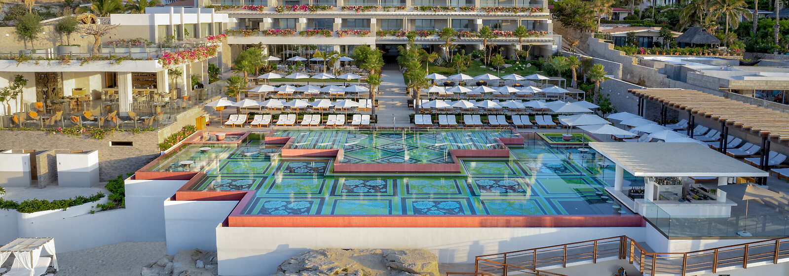 Aerial View of Grand Velas Boutique Hotel