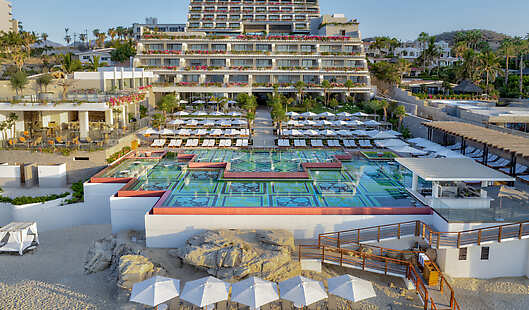 Aerial View of Grand Velas Boutique Hotel