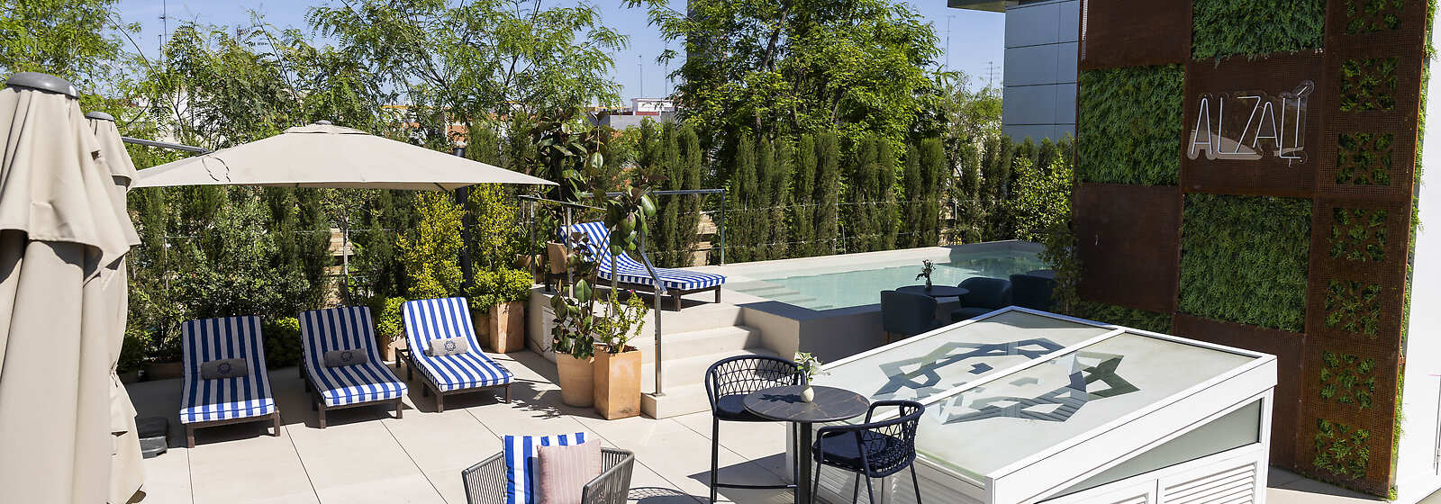 Rooftop Terrace and Swimming Pool