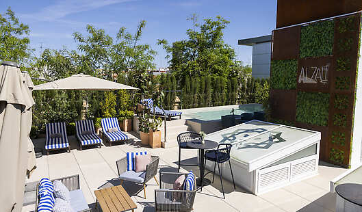 Rooftop Terrace and Swimming Pool