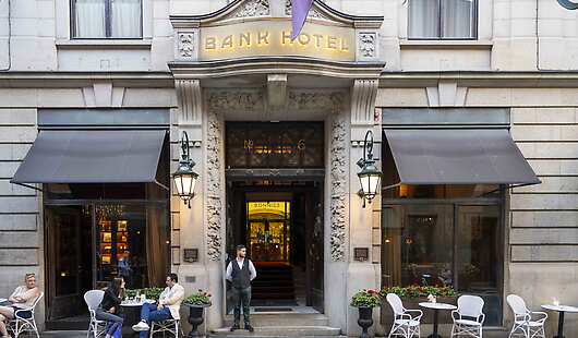 Bank Hotel Entrance