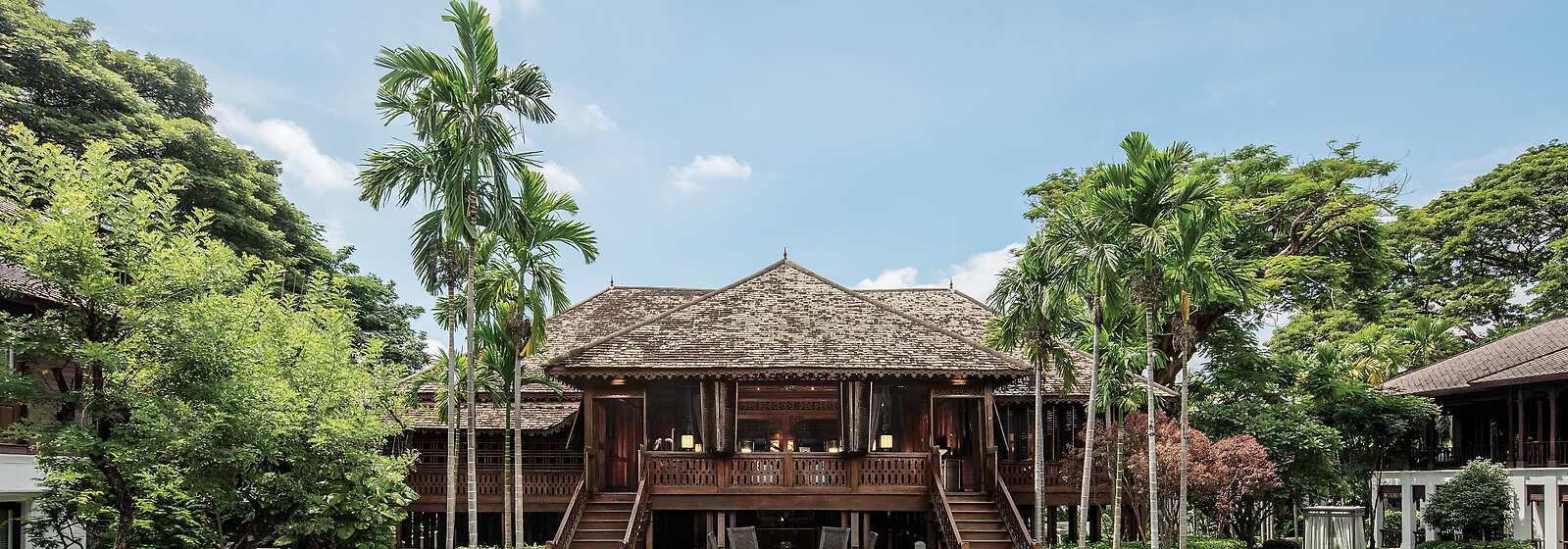 Exterior of 137 Pillars House Chiang Mai