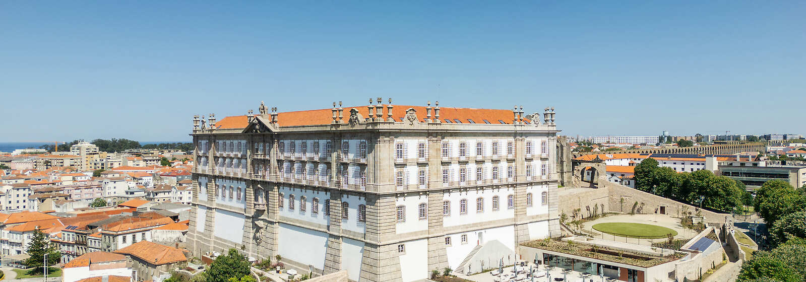 Aerial View of The Lince Santa Clara Historic Hotel