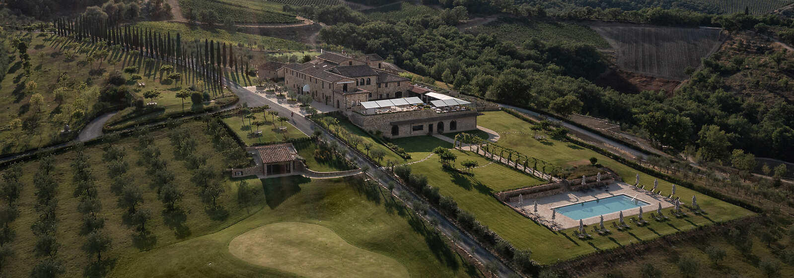Aerial View of The Club House