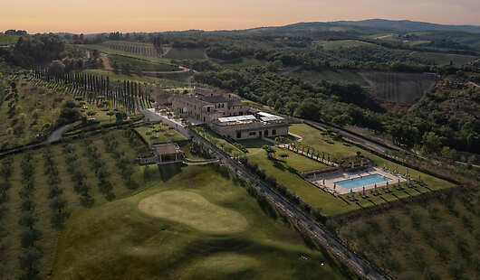 Aerial View of The Club House