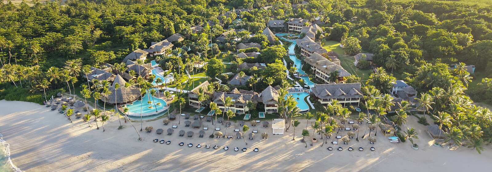 Aerial View of Zoetry Agua Punta Cana