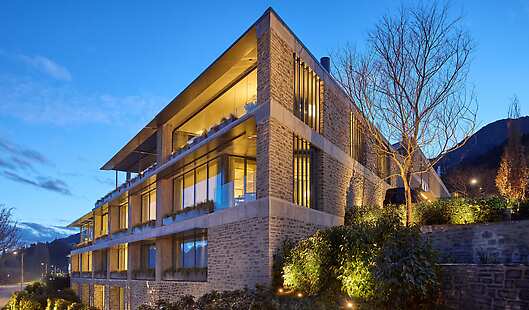 Aerial View of ROKI Collection Queenstown