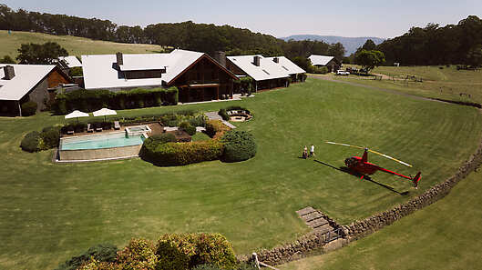 Aerial View of The Lodge