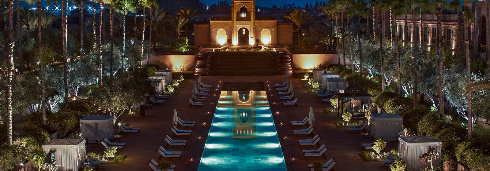 Aerial View of Swimming Pool 