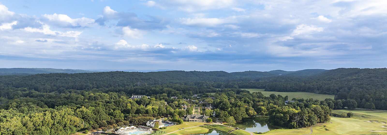 Aerial View of Barnsley Resort