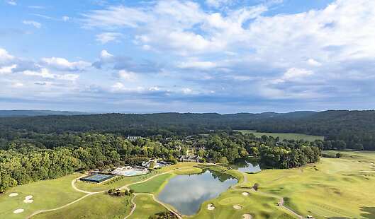 Aerial View of Barnsley Resort