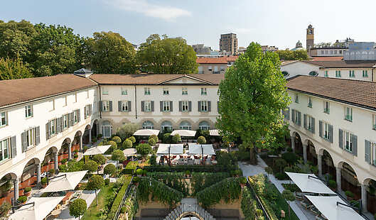 Aerial View of Internal Courtyard