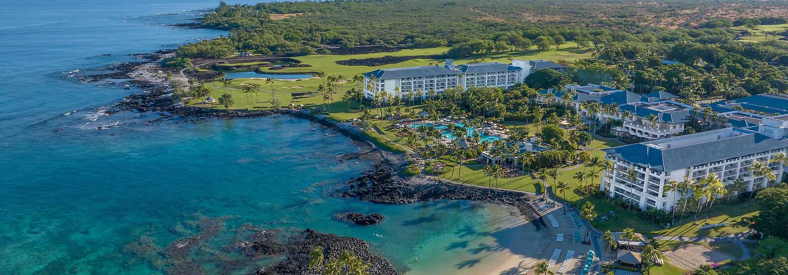 Aerial View of Fairmont Orchid