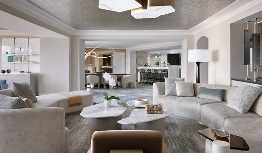 Penthouse Suite Living Area