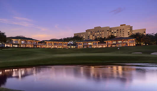 Aerial View of The Ritz-Carlton Dallas, Las Colinas