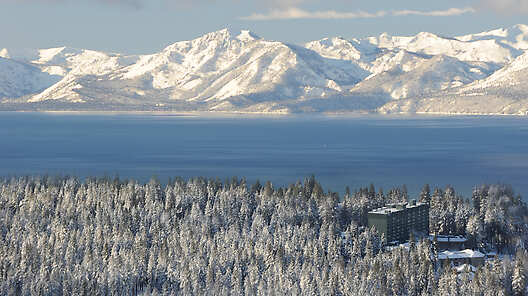 Aerial View of Hyatt Regency Lake Tahoe Resort, Spa and Casino