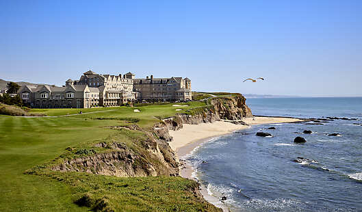 The Ritz-Carlton, Half Moon Bay Exterior View with Ocean Bluff 
