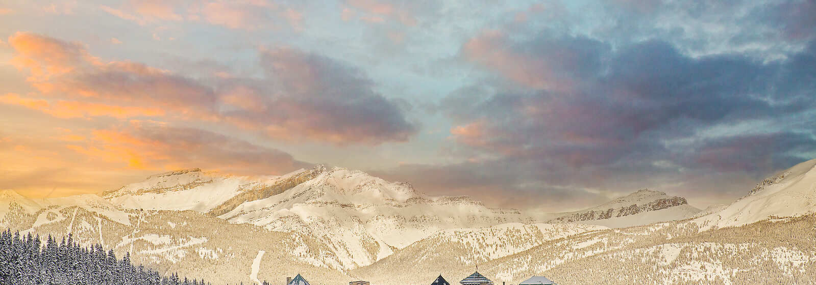 Fairmont Chateau Lake Louise Winter Hero