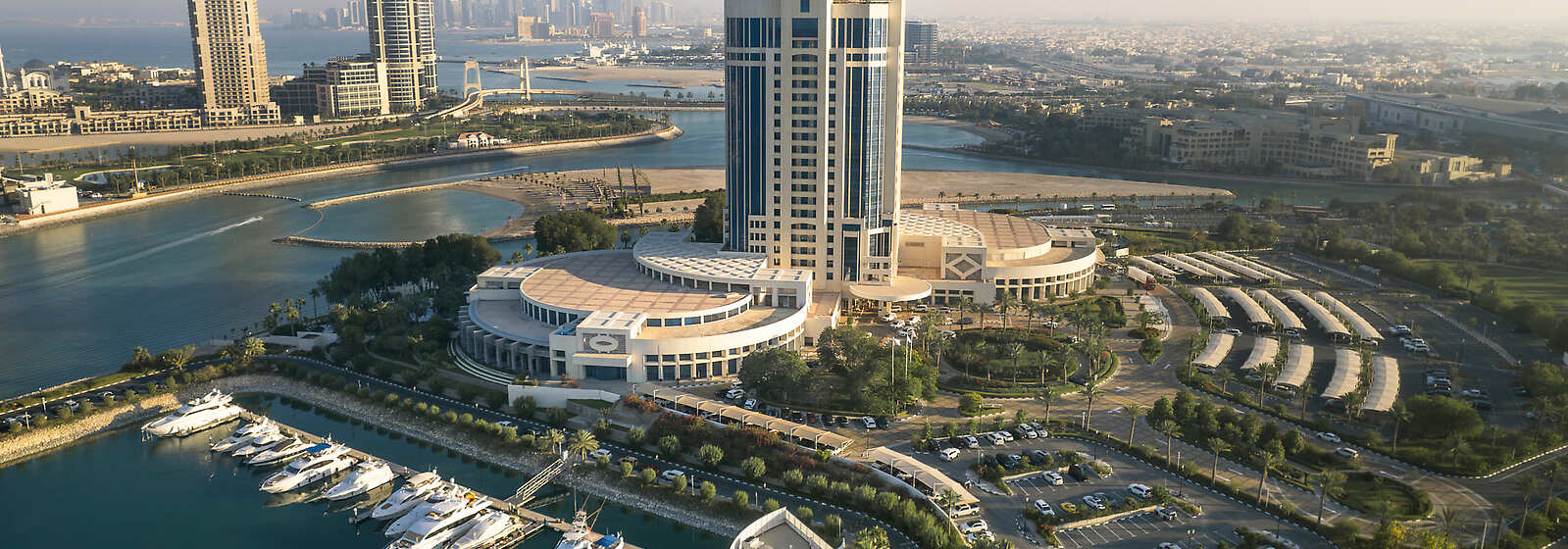 Aerial View of The Ritz-Carlton, Doha