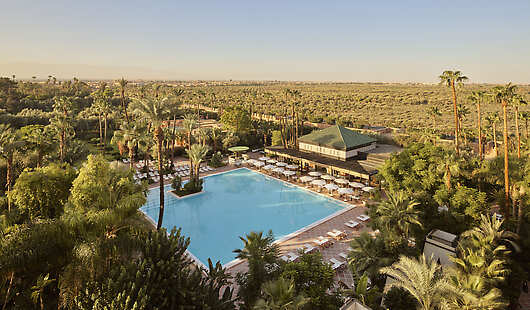 Aerial View of Swimming Pool