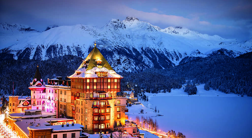 Badrutt’s Palace Hotel in the Swiss Alps