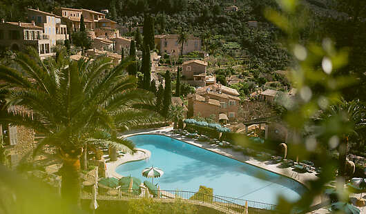 Aerial View of Main Pool