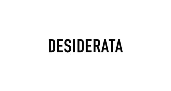 Desiderata