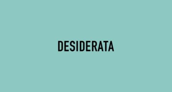Desiderata