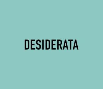 Desiderata